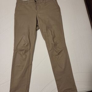 Men's Classic Straight Chino Pants - Tan